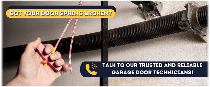 Broken Garage Door Spring Verona NJ